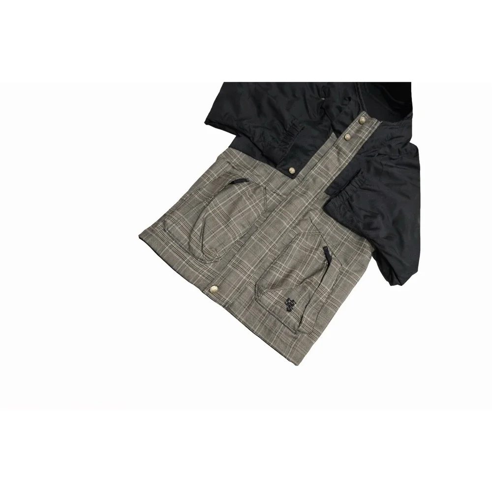 Triple Nickel 555 Plaid Ski Snowboard Jacket Water Resistant Insulated Size‎ 8
